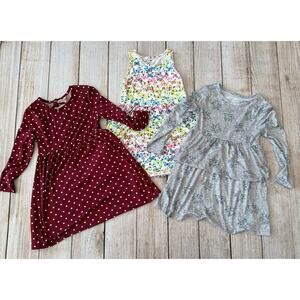 Set of 3 - 5T Girls - Assorted Dresses - Like New Condition